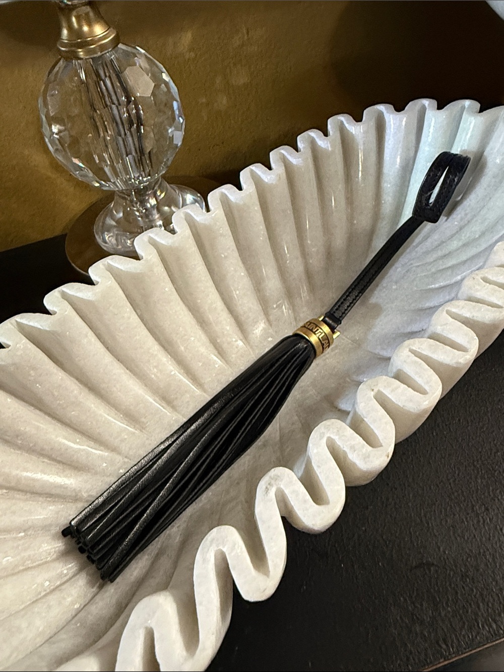 YSL Leather Tassel